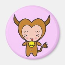 Star Sign Character - Taurus Refrigerator Magnet
