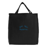 STAR SIGNS - AQUARIUS embroidered bags