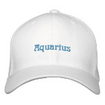 STAR SIGNS - AQUARIUS embroidered hats