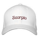 STAR SIGNS - SCORPIO embroidered hats