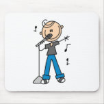 Star Singer On The Microphone Mousepad