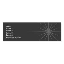 Star - Skinny business cards