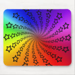 Star Spiral & Colour Wheel: mousepads
