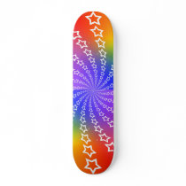 Star Spiral: Custom Skateboard