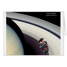 STAR TREKING GREETING CARD