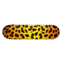 Starburst Animal Print Skate Board Deck