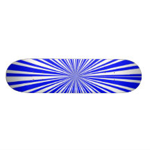 Starburst Deck (Blue) Custom Skateboard