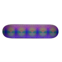 Starburst Fractal Skate Deck
