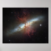 Starburst galaxy M82