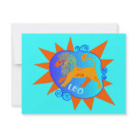 Starburst Leo invitations