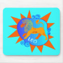 Starburst Leo mousepads