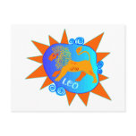 Starburst Leo postcards