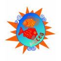 Starburst Pisces t-shirts