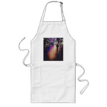 "Stardust" New York Scene Watercolor Painting Aprons