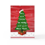 Starfilled Christmas Wish Greeting Card
