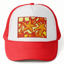 Starfish Composition Trucker Hats