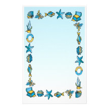 Starfish Customized Stationery
