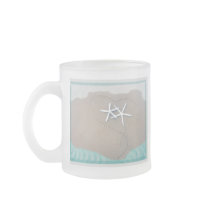 Starfish in Heart Coffee Mug