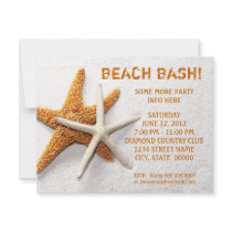 Starfish Invitations