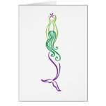 Starfish Mermaid Greeting Cards