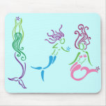 Starfish Mermaid mousepads
