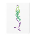 Starfish Mermaid postcards