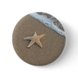 Starfish on the beach buttons