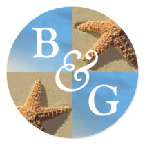 Starfish Tropical Event And Wedding Envelope Seal