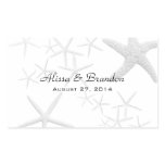 Starfish Wedding Water Bottle Wrapper Template Stickers