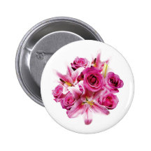 Stargazer Lilies and Roses Button