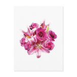 Stargazer Lilies and Roses postcards