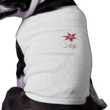 Stargazer Lily Doggie Tee Shirt
