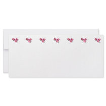 Stargazer Lily Heart Customised Rack Card