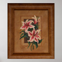 Stargazer Lily Posters