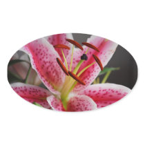 Stargazer Lily Sticker (Large)
