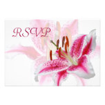 Stargazer Silhouette RSVP cards Personalized Invitation