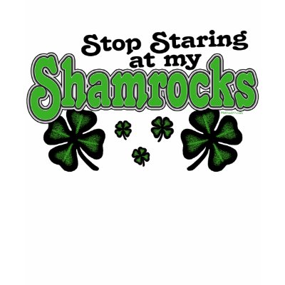 Staring at Shamrocks M77 Tshirt by Method77
