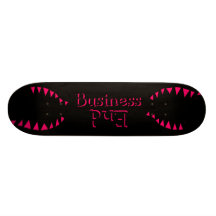 Staring Down the Business End Skate Board Deck