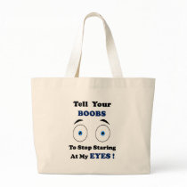 Staring Eyes Full Canvas Bag