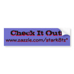 StarK8tz* Bumper Sticker bumper stickers