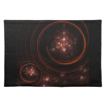 Starlight Abstract Art Placemat