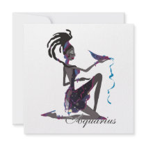 Starlight Aquarius Invitations