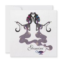Starlight Gemini Invitations
