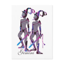 Starlight Gemini (Male) Postcards