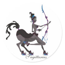 Starlight Sagittarius Stickers