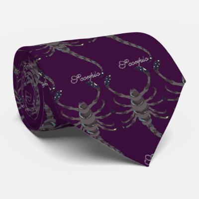 Starlight Scorpio Tie by Azodnem