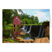 Starr's Mill Dam Greeting Cards