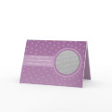 Starry Baby Announcement (Purple) cards