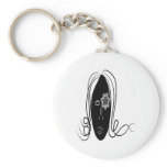 Starry Eyed Girl keychains