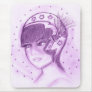 Starry Flapper in Purple Mousepads